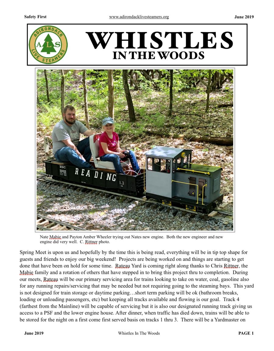 June 2019 Newsletter