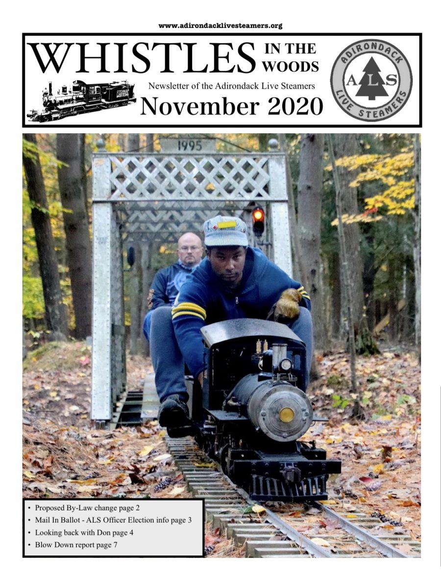November 2020 Newsletter